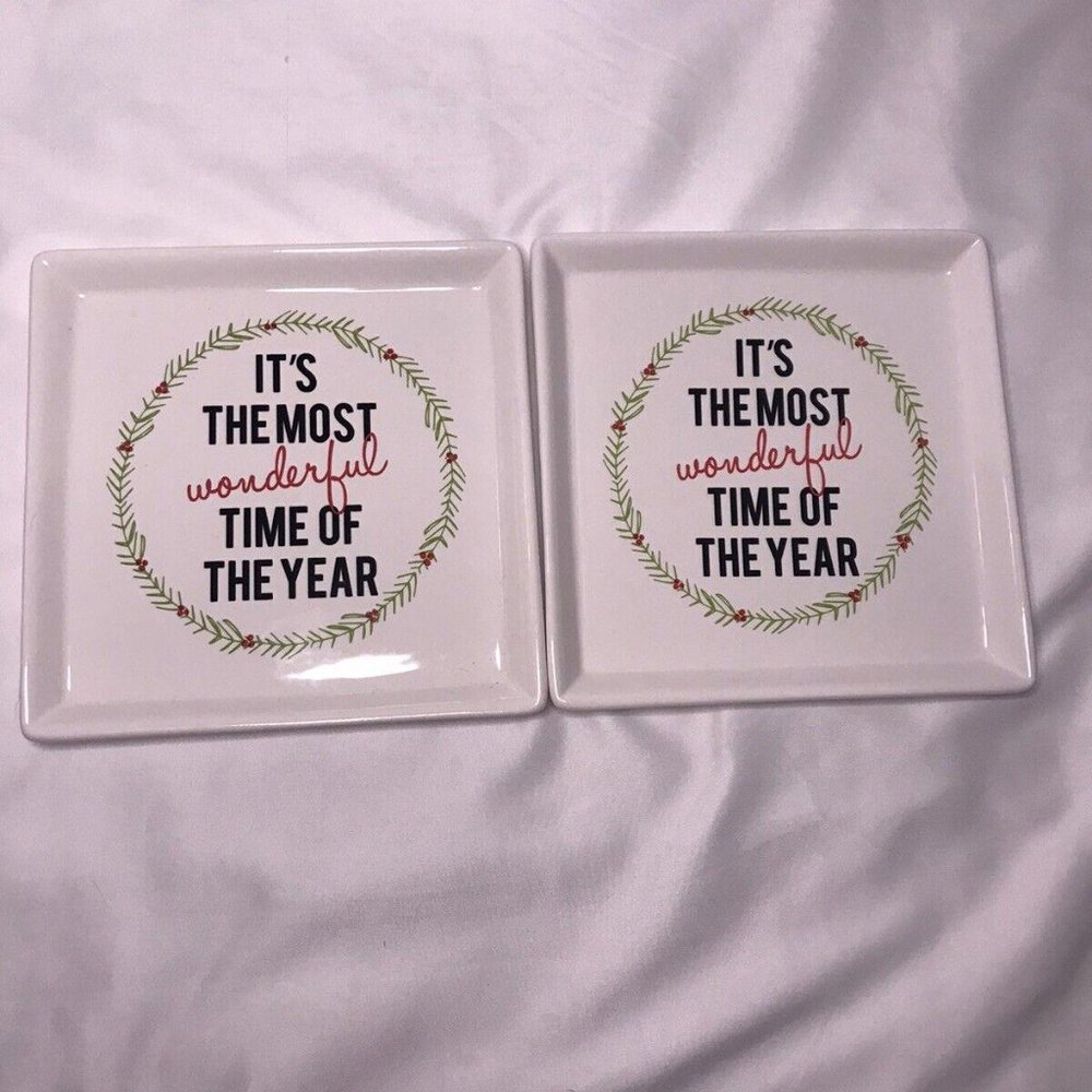 IQ Accessories Christmas 6” Collector Plate “The Most Wonderful Time of the Year